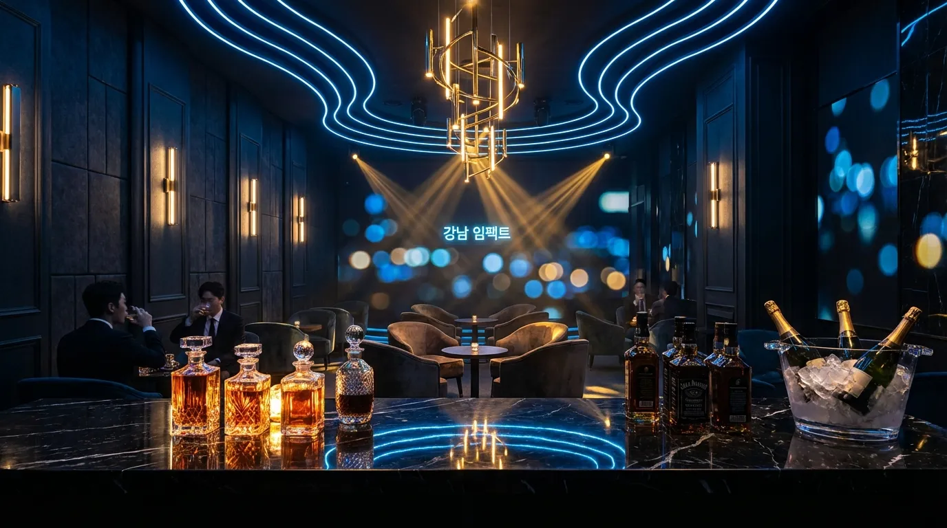 강남 임팩트 쩜오 럭셔리 라운지 샴페인