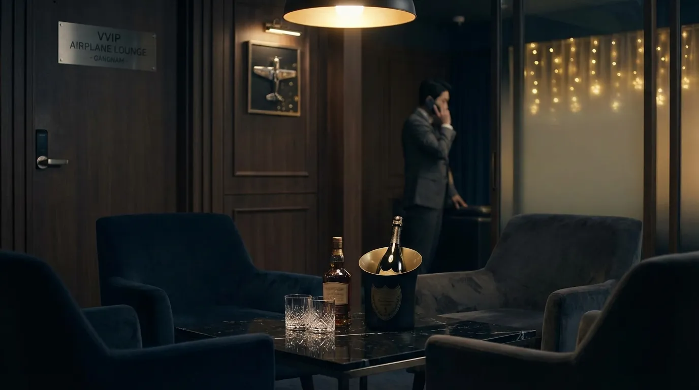 강남 텐카페 비행기 VVIP 비즈니스 라운지